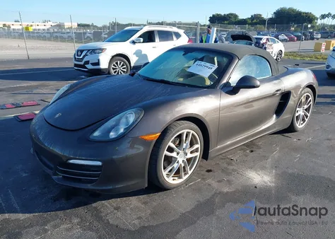 2013 Porsche Boxster z USA, uszkodzony, nr VIN WP0CA2A8XDS113524